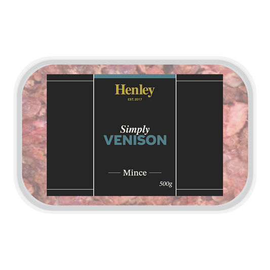 Henley Raw Simply Venison Mince 500g (No Bone, No Offal)