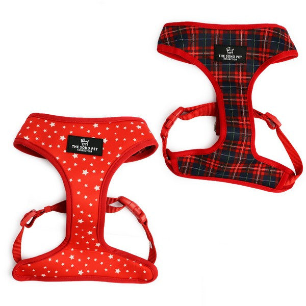 Ancol Soho Tartan/Star Patterned Harness