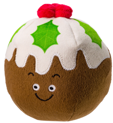 House of Paws Christmas Classic Pudding Dog Toy