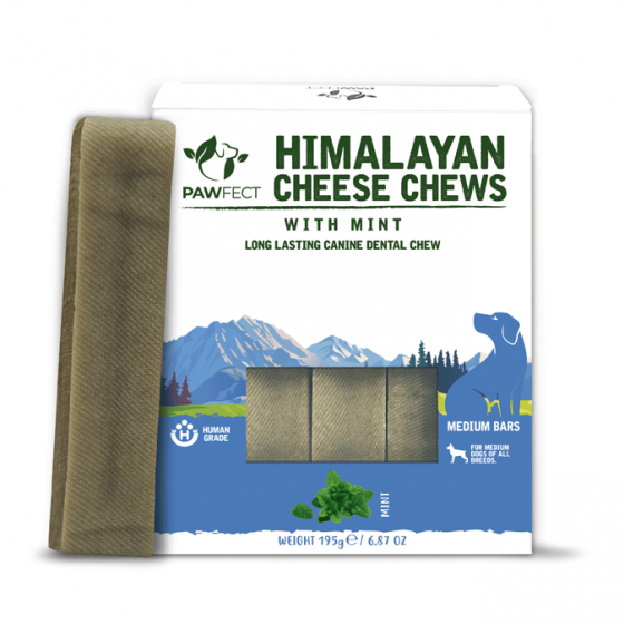 Himalayan Cheese Chews with Mint