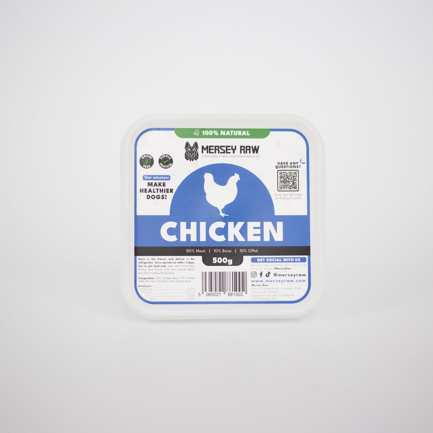 Mersey Raw Chicken Complete
