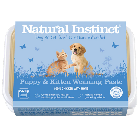 Natural Instinct Puppy And Kitten Weaning Paste 2x500g